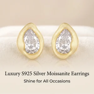 S925 Silver Moissanite Earrings