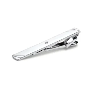 Silver Color Custom Blank Tie Tack Pin Clip for Men
