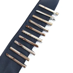 Silver Men’s Tie Clip Tie Bar