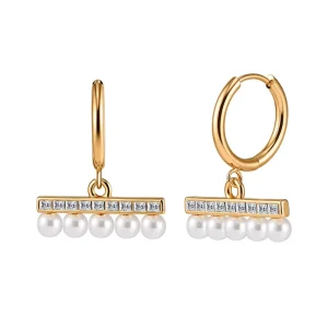 Small Batch Custom Logo Jewelry Factory Women Fashion Geometric Retro Stainless Steel Ear Studs Custom Logo ODM OEM Service