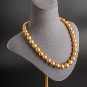 South Sea Gold Phoenix Pearl Necklace