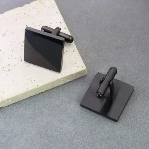 Stainless Steel Cufflinks for Groom and Groomsmen