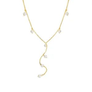 Tassel Necklace Gold-Plated Jewelry for Women