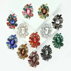 Water Diamond Jewelry Pin Backpack Accessory Women’s Banquet