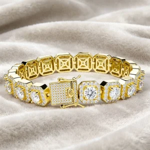 Women’s 925 Silver Moissanite Bracelet