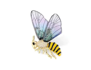 Women’s Japanese Korean Style Alloy-Plated Suit Brooch Pin