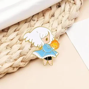 Zinc Alloy Enamel Anime Character Lapel Pin