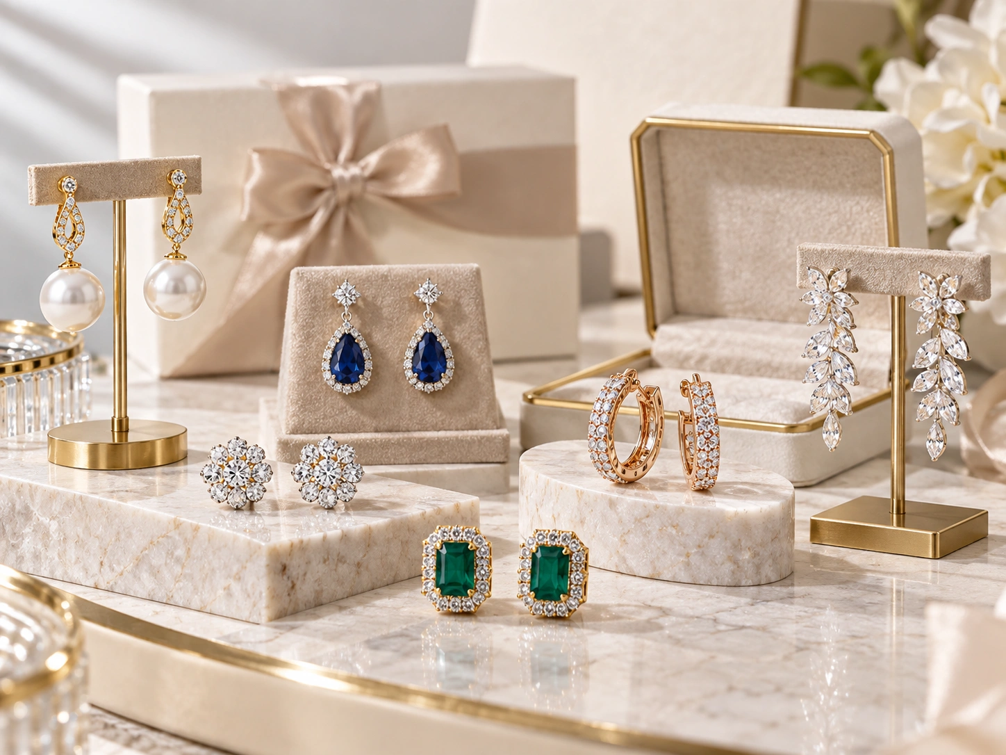 High‑End Earrings