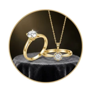 Custom Necklace and Ring Jewelry Set